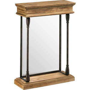 Nástěnné zrcadlo s dřevěným rámem 50x70 cm Tribeca – Premier Housewares obraz