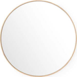 Nástěnné zrcadlo s rámem z dubového dřeva Wireworks Glance, ⌀ 66 cm obraz