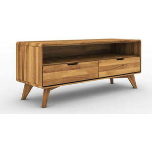 TV stolek z dubového dřeva 120x48 cm Greg - The Beds obraz