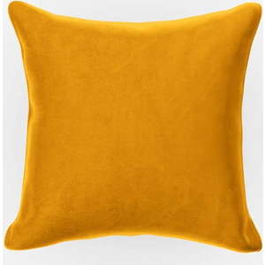 Žlutý sametový polštář k modulární pohovce Rome Velvet - Cosmopolitan Design obraz