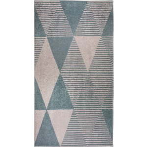 Modrý pratelný koberec 120x160 cm – Vitaus obraz