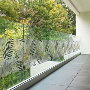 Samolepka na okno 200x40 cm Classy Palm Leaves – Ambiance obraz