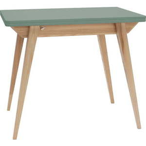 Rozkládací jídelní stůl se zelenou deskou 65x90 cm Envelope – Ragaba obraz