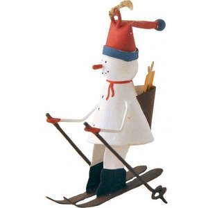Závěsná vánoční dekorace Snowman on Skiis - G-Bork obraz