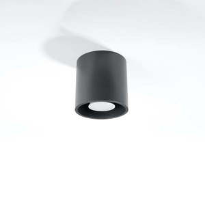 Tmavě šedé bodové svítidlo ø 10 cm Roda – Nice Lamps obraz
