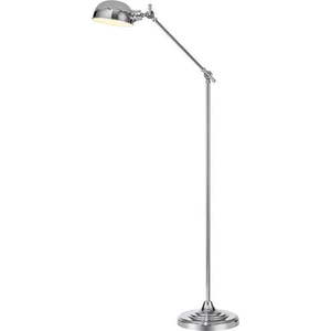 Stojací lampa ve stříbrné barvě (výška 143 cm) Portland – Markslöjd obraz