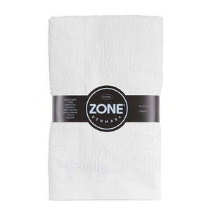 Bílý bavlněný ručník Zone Classic, 50 x 100 cm obraz