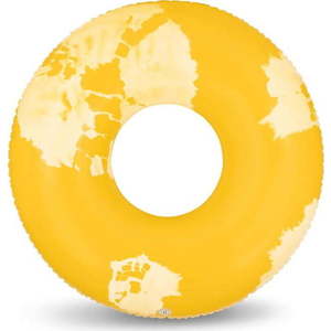 Žlutý nafukovací kruh The Nice Fleet Goa, ø 120 cm obraz