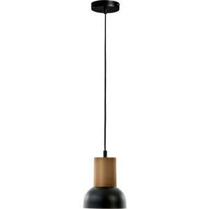 Černé závěsné svítidlo Kave Home Amina, výška 15 cm obraz