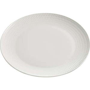 Bílý porcelánový servírovací talíř ø 27 cm Diamonds – Maxwell & Williams obraz
