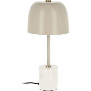Béžová stolní lampa Kave Home Alish obraz