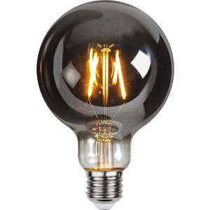 Teplá LED filamentová žárovka E27, 2 W Plain Smoke – Star Trading obraz