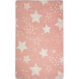Dětský koberec Pink Stars, 140 x 190 cm obraz