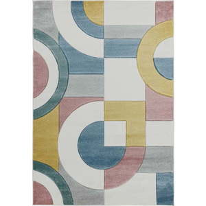 Koberec Asiatic Carpets Retro Multi, 160 x 230 cm obraz