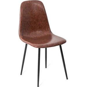 Sada 2 hnědých jídelních židlí Bonami Essentials Lissy obraz