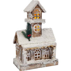 Světelná dekorace Unimasa Casa Nevada, výška 34 cm obraz