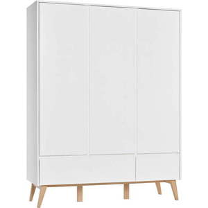 Bílá dětská šatní skříň Pinio Swing, 148 x 200 cm obraz