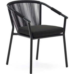 Černá kovová zahradní židle Xelida – Kave Home obraz