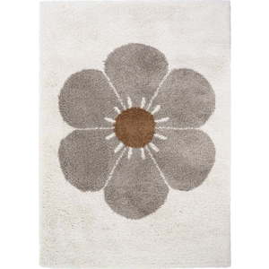 Světle šedo-krémový dětský koberec 120x170 cm Bohemian Daisy – Nattiot obraz
