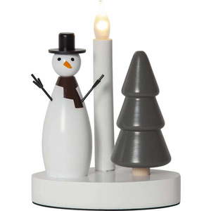 Černo-bílá světelná dekorace s vánočním motivem Christmas Joy – Star Trading obraz