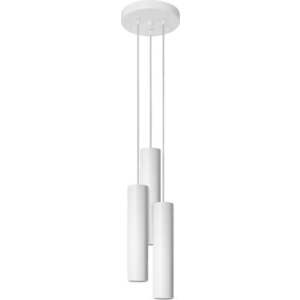 Bílé závěsné svítidlo ø 6 cm Castro – Nice Lamps obraz