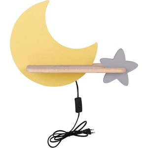 Žluté dětské svítidlo Moon – Candellux Lighting obraz