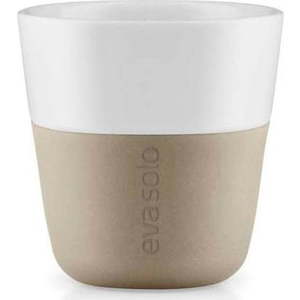 Béžovo-bílé porcelánové šálky na espresso v sadě 2 ks 80 ml – Eva Solo obraz