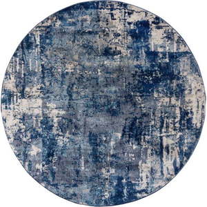 Modrý kulatý koberec ø 160 cm Cocktail Wonderlust - Flair Rugs obraz