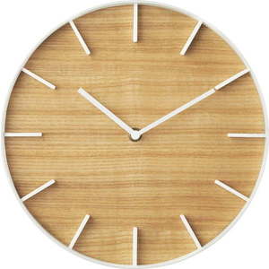 Nástěnné hodiny YAMAZAKI RIn Claro, ⌀ 27 cm obraz