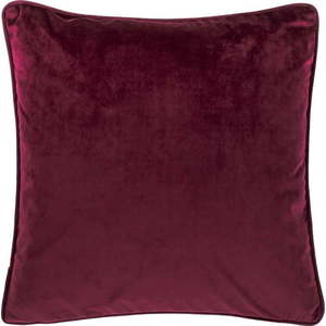 Tmavě fialový polštář Tiseco Home Studio Velvety, 45 x 45 cm obraz