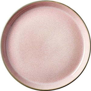 Růžovošedý dezertní talíř z kameniny ø 17 cm Mensa – Bitz obraz