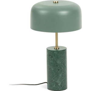 Zelená stolní lampa Kave Home Biscane obraz