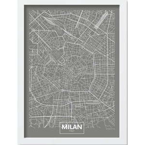 Plakát v rámu 40x55 cm Milan – Wallity obraz
