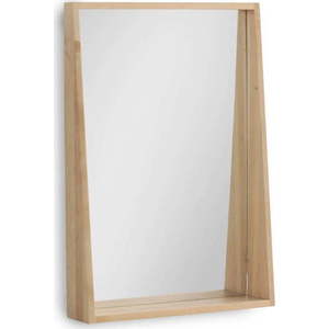 Nástěnné zrcadlo z březového dřeva Geese Pure, 65 x 45 cm obraz
