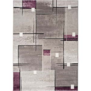Šedo-fialový koberec Universal Detroit, 140 x 200 cm obraz