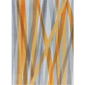 Oranžový/šedý pratelný koberec 170x240 cm MATCH ISABELLA – Flair Rugs obraz