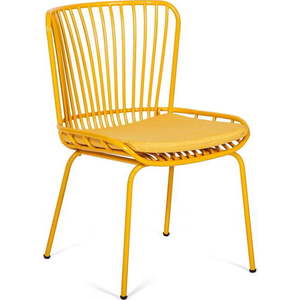 Sada 2 žlutých zahradních židlí Bonami Selection Rimini obraz