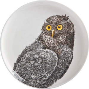 Bílý porcelánový talíř Maxwell & Williams Marini Ferlazzo Owl, ø 20 cm obraz