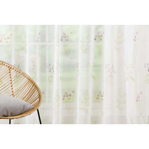 Krémová záclona 400x245 cm Felicity – Mendola Fabrics obraz