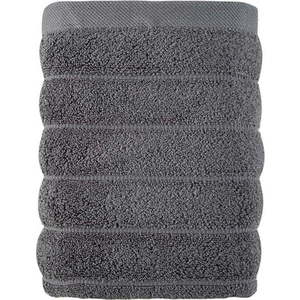 Tmavě šedý bavlněný ručník 30x50 cm Frizz – Foutastic obraz