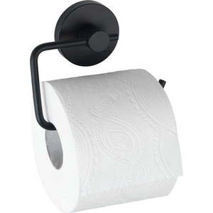 Černý držák na toaletní papír Wenko Vacuum-Loc® Milazzo obraz