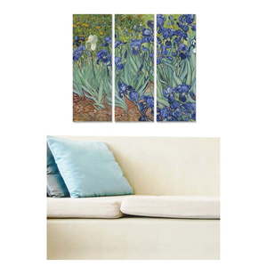 Obrazy v sadě 3 ks 20x50 cm Vincent van Gogh – Wallity obraz