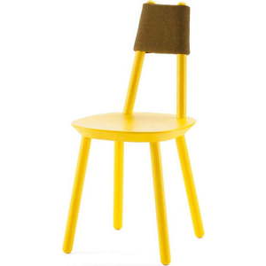 Žlutá židle z masivu EMKO Naïve obraz