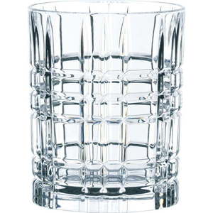 Sada 4 sklenic na whisky z křišťálového skla Nachtmann Square Whiskey Set, 345 ml obraz