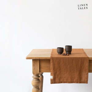 Lněný běhoun na stůl 40x150 cm – Linen Tales obraz
