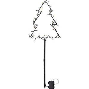 Černá venkovní světelná dekorace s vánočním motivem Spiky – Star Trading obraz
