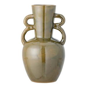 Khaki ručně vyrobená váza z kameniny Oleander – Bloomingville obraz