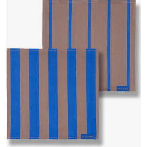 Textilní ubrousky v sadě 2 ks Stripes – Mette Ditmer Denmark obraz
