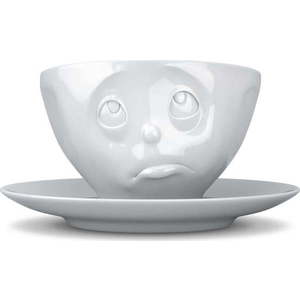 Bílý porcelánový šálek na kávu 58products Oh please, objem 200 ml obraz