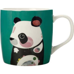 Tyrkysový porcelánový hrnek Maxwell & Williams Pete Cromer Panda, 375 ml obraz